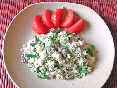 Riz saut� traditionnel